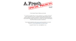 Desktop Screenshot of afresh1.com